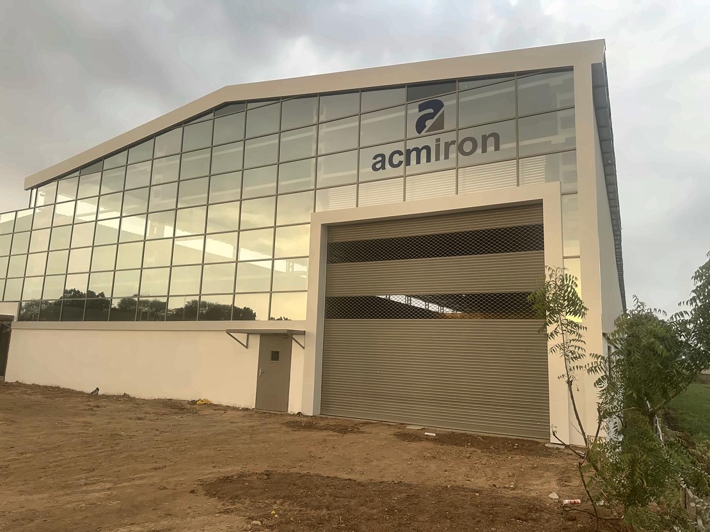 Acmiron facility at dusk
