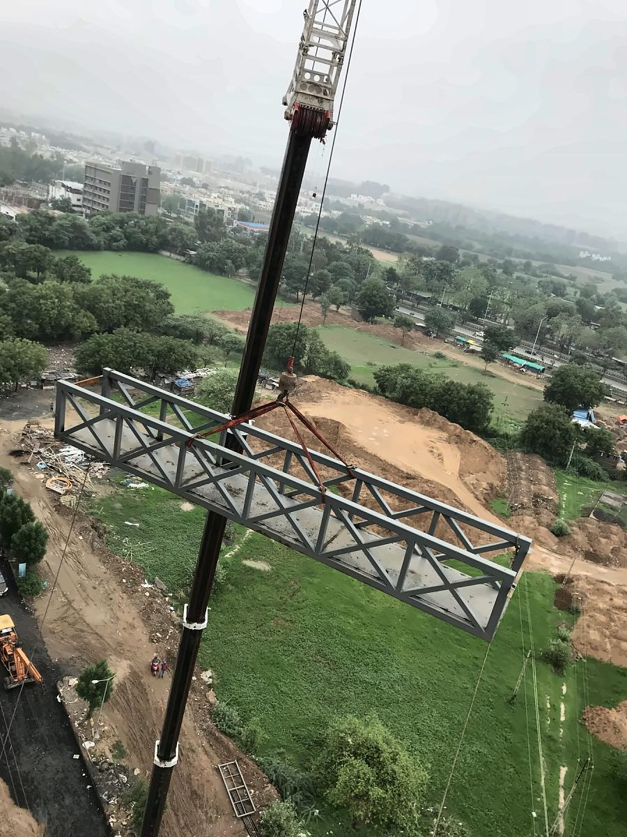 Structural steel fabrication